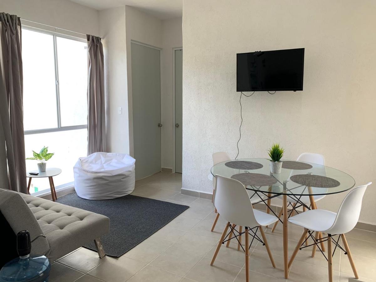 Departamento Vacacional 2 Habitaciones Vista A La Alberca By Eita カンクン エクステリア 写真